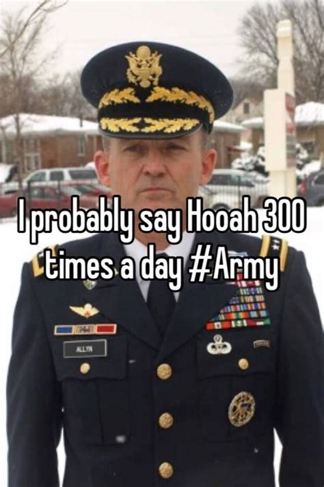 Army No Longer Using Hooah