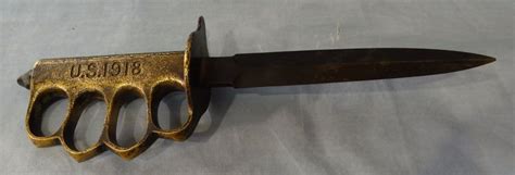 U S Military Trench Knuckle Knife Ca 1918