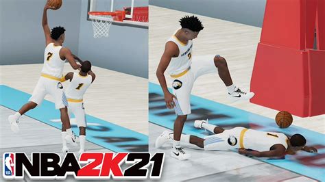 Every Contact Dunk Animation In Nba 2k21 Next Gen Youtube