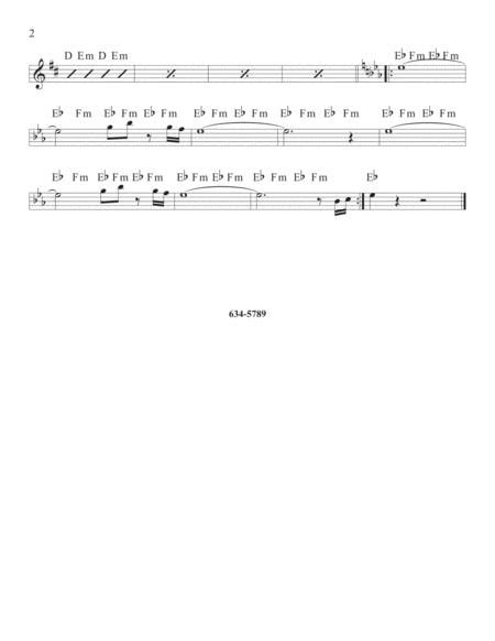 634 5789 By Wilson Pickett Digital Sheet Music For Lead Sheet Download And Print H0640231