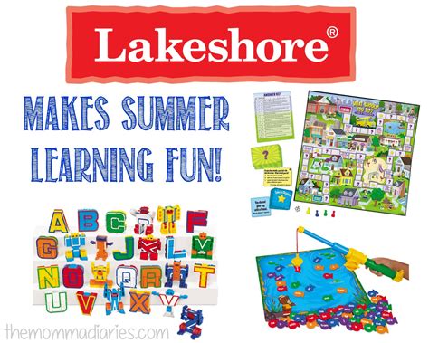 Lakeshore Makes Summer Learning Fun The Momma Diaries
