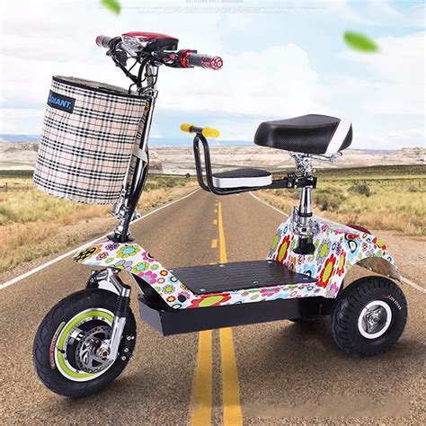 Adults Electric Tricycle Citycoco Electric Scooter Foldable Collapsible