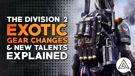 The division 2 talent list includes hundreds of talents, with close to 50 in gear alone. The Division 2 | Exotic Gear Changes & New Talent System ...