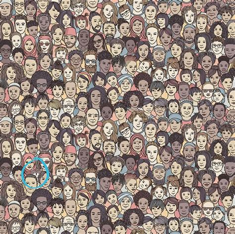 Brainteaser Challenges Puzzlers To Find The Cat Hidden Among The Crowd