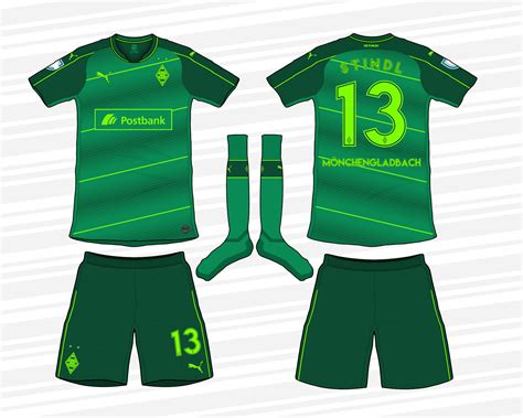 Borussia vfl 1900 mönchengladbach e.v. Borussia Mönchengladbach - Away Kit