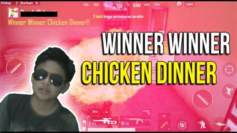 Winner Winner Chicken Dinner Pubg Mobile Indonesia 1 Youtube