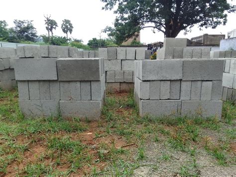 4 Inch Concrete Block 400mmx100mmx200mm At Best Price In Coimbatore