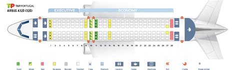 Seat Map Airbus A320 200 Tap Portugal Best Seats In The Plane