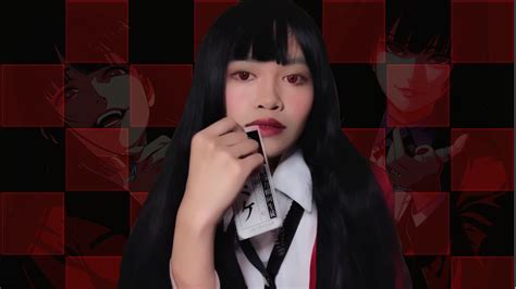 Yumeko Jabami Cosplay Makeup Look Kakegurui 賭ケグルイ Youtube