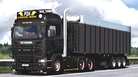 Ets2 139 Scania V8 Open Pipe Crackle And Non Crackle Sound Mod Euro