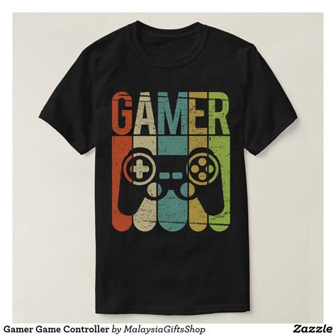 Gamer Game Controller T Shirt Gamer T Shirt Shirt Print Design T Shirt