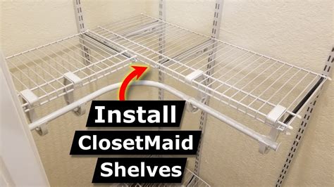 Closetmaid Ladder Shelf Guide D Installation