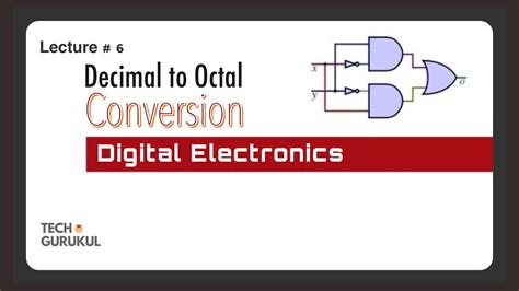 7 Decimal To Octal Conversion Digital Electronics Tech Gurukul