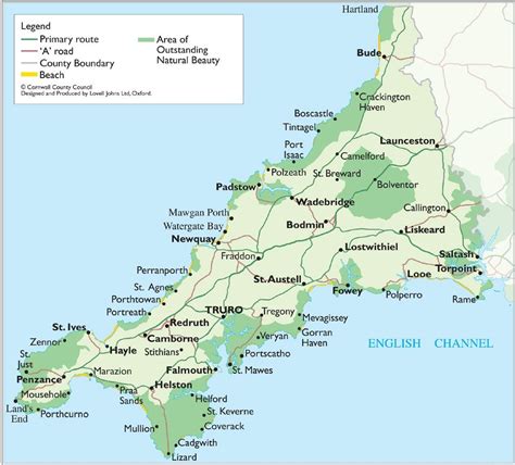Cornwall google karte, strasenansicht, karten anfahrt, satellitenbilder. Cornwall Map See map details From visitcornwall.com ...