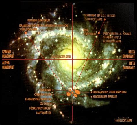 Galactic Quadrants From Star Trek Star Trek Universe Star Trek