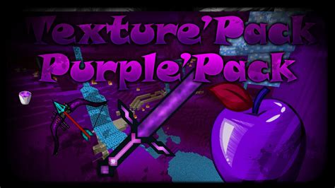 Purple Pack Texture Pack 18minecraft Youtube