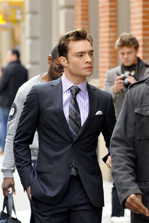 Pin De †halia Em Ed Westwick Moda Masculina Chuck Bass Moda