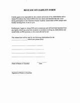 Liability Waiver Form For Contractors