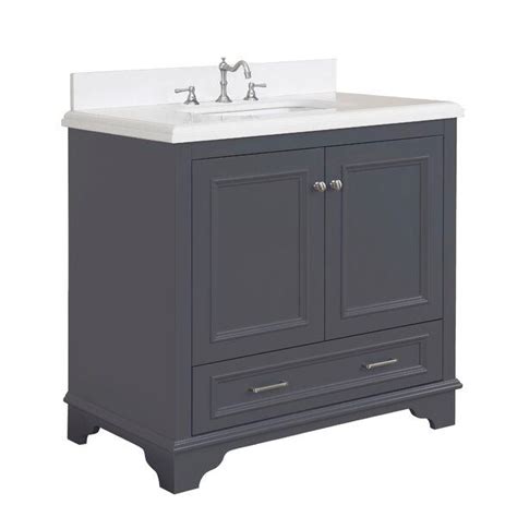 Add style and functionality to your bathroom with a bathroom vanity. Nantucket 36" Single Bathroom Vanity | Yellow bathroom ...
