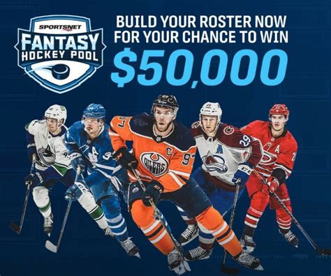 Sportsnet Fantasy Hockey Pool Contest 2022 Win A Share Of 50000 In