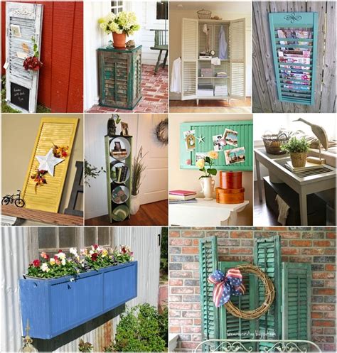 See more ideas about home, creative home, home remodeling. 50+ Creative Ideas to Recycle Old Shutters for Home Decor ...