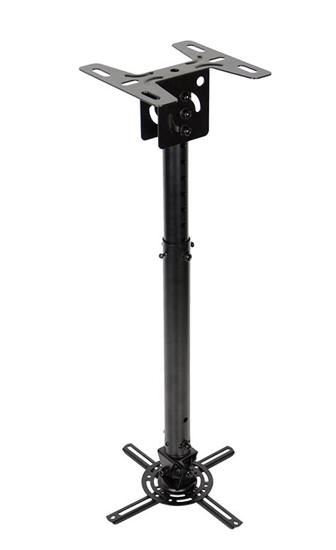 Optoma Universal Projector Ceiling Pole Mount Black Uk Tv