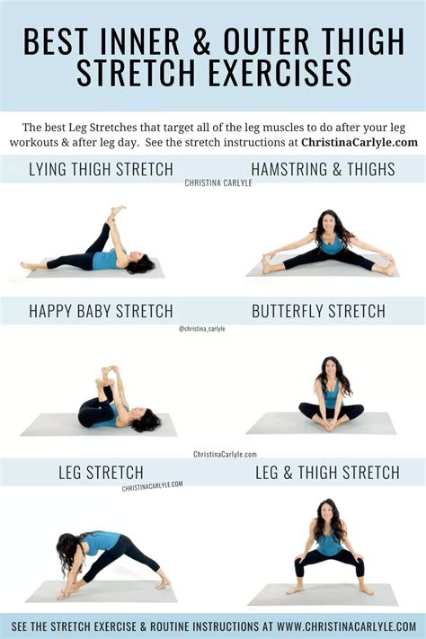 13 Best Leg Stretches To Do Post Workout And After Leg Day Artofit