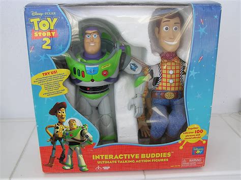 Disney Pixar Toy Story 2 Buzz And Woody Interactive Figures