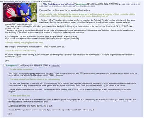 About The Recent Videogamedunkeys Backslash Sonic The Hedgehog