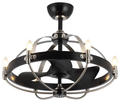 Free shipping on orders of $35+ and save 5% every day with your target redcard. 29" Black Rustic Wood Caged Chandelier Ceiling Fan with ...