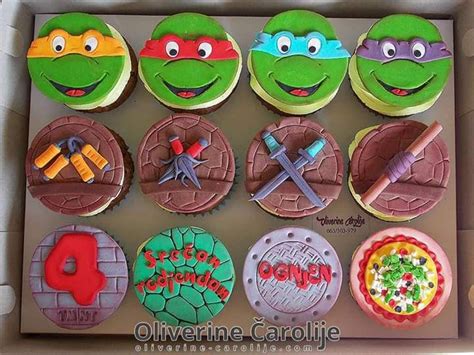 Ninja Turtle Cupcakes Artofit