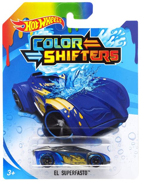 Mattel Hot Wheels Color Shifters El Superfasto Diecast Car