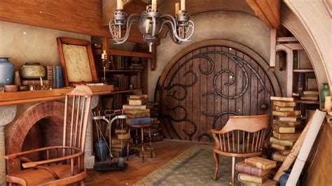 Hobbit Home Interior