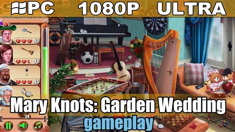 Mary Knots Garden Wedding Gameplay Hd Hidden Object Pc 1080p