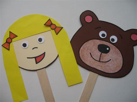 Craft With Jack Goldilocks And The Three Bears