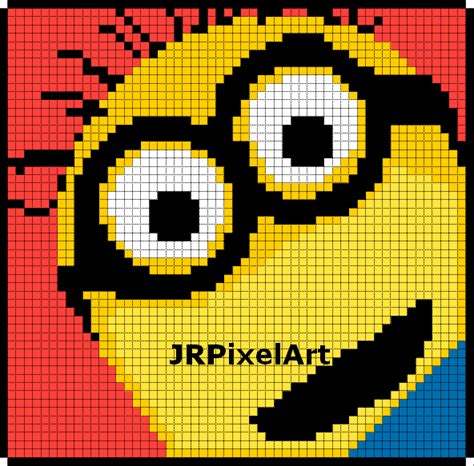 Jrpixelart 0005 Minion Pixelart
