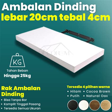 Jual Rak Ambalan Costom Ukuran Suka Suka Dinding Minimalis Hiasan Papan Hambalan Kayu Laci