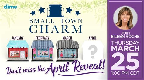 Small Town Charm April Reveal Between Friends Youtube