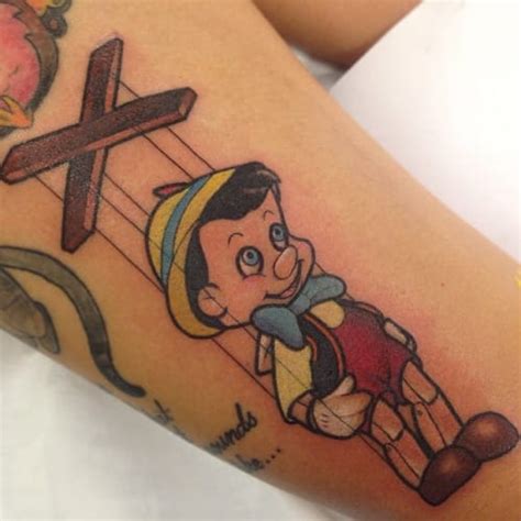 10 Fun Pinocchio Tattoos • Tattoodo