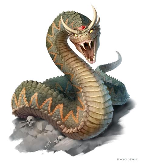 Horned Serpent By Willobrien On Deviantart Snake Monster Snake Art