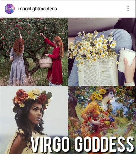 Virgo Goddess Virgo Goddess Virgo Women Goddess Aesthetic