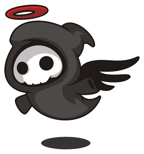 Onlinelabels Clip Art Cartoon Angel Of Death