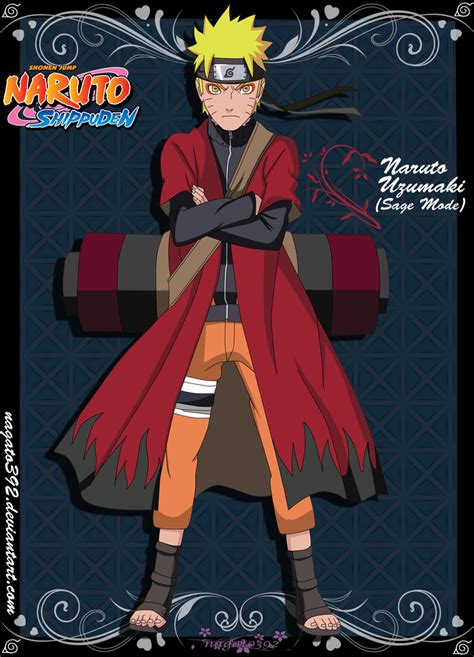 Naruto Uzumaki Sage Mode By Nagato392 On Deviantart