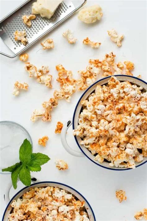 Spicy Parmesan Party Popcorn Recipe Snacks Recipetin Eats Food