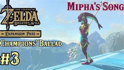 the champions ballad mipha s song zelda breath of the wild youtube