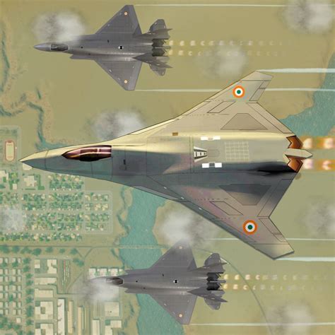 Tailless 6th Generation Fighter Aircraft For India By Indowflavour On