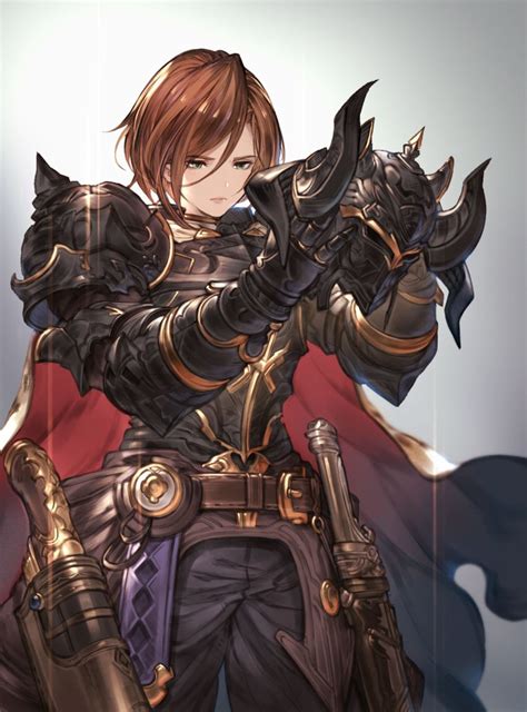 Black Knight Granblue Fantasy Granblue Fantasy Commentary Request Highres Official Art