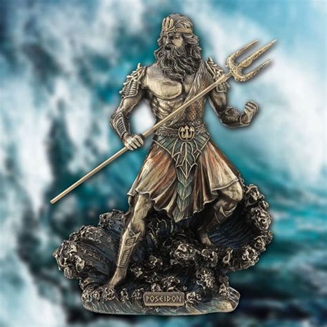 Spell any word to different alphabets and phonetic alphabets. Poseidon Statue