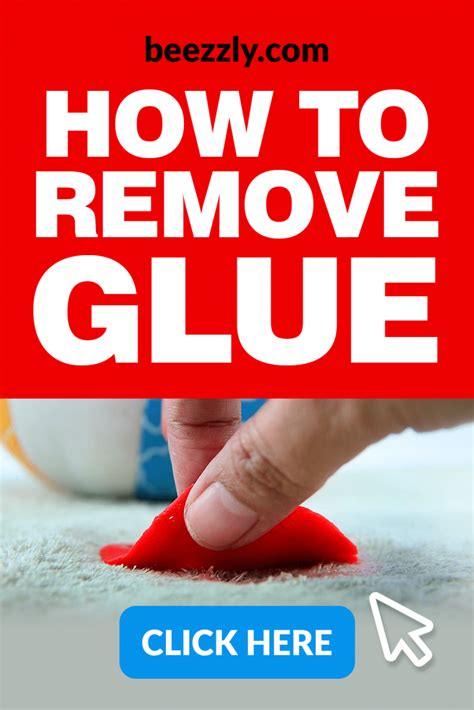 7 Easy Steps How To Get Glue Out Of Carpet Beezzly