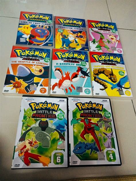 pokemon advanced battle dvd hobbies and toys music and media cds and dvds on carousell